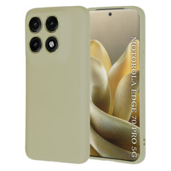 Husa silicon Motorola Edge 70 Pro Techsuit SoftFlex, verde