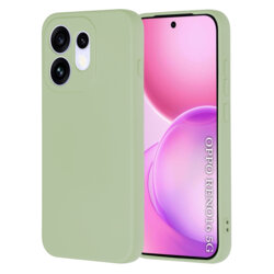 Husa silicon Oppo Reno16 Techsuit SoftFlex, verde deschis