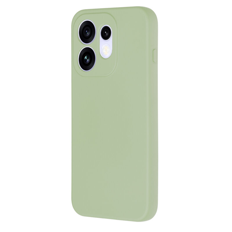 Husa silicon Oppo Reno16 Techsuit SoftFlex, verde deschis