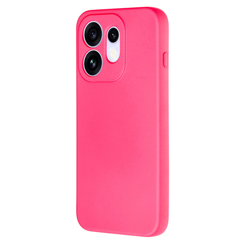 Husa silicon Oppo Reno16 Techsuit SoftFlex, fucsia