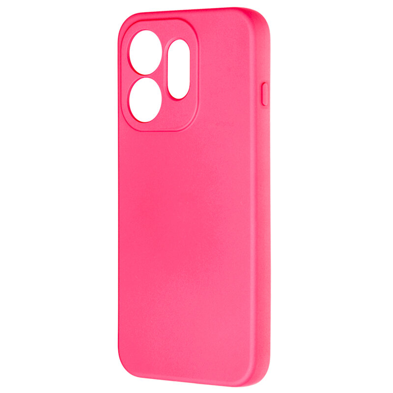 Husa silicon Oppo Reno16 Techsuit SoftFlex, fucsia