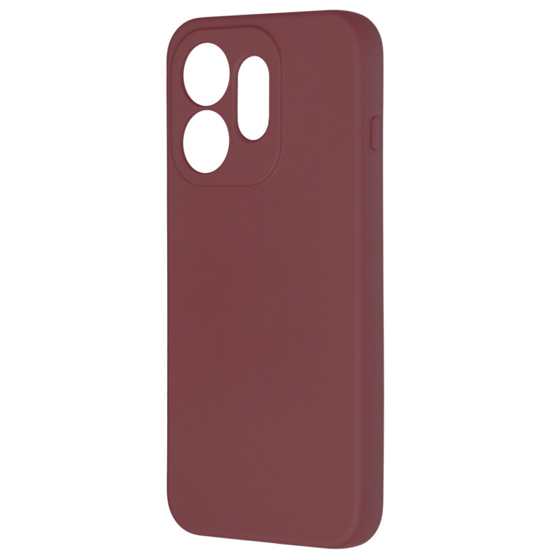 Husa silicon Oppo Reno16 Techsuit SoftFlex, bordo