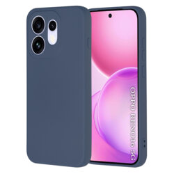 Husa silicon Oppo Reno16 Techsuit SoftFlex, bleumarin