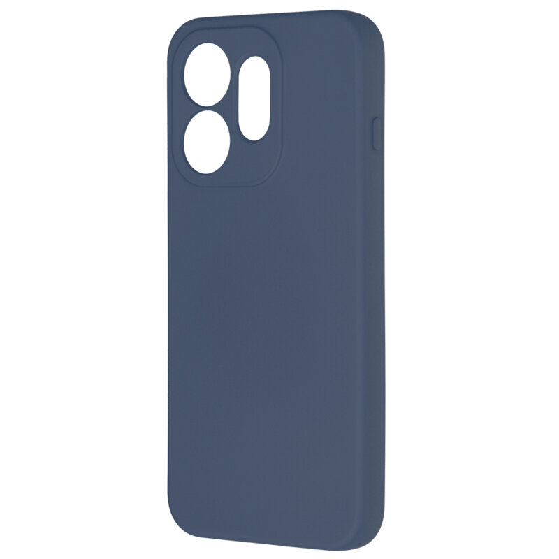Husa silicon Oppo Reno16 Techsuit SoftFlex, bleumarin
