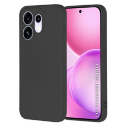Husa silicon Oppo Reno16 Techsuit SoftFlex, negru
