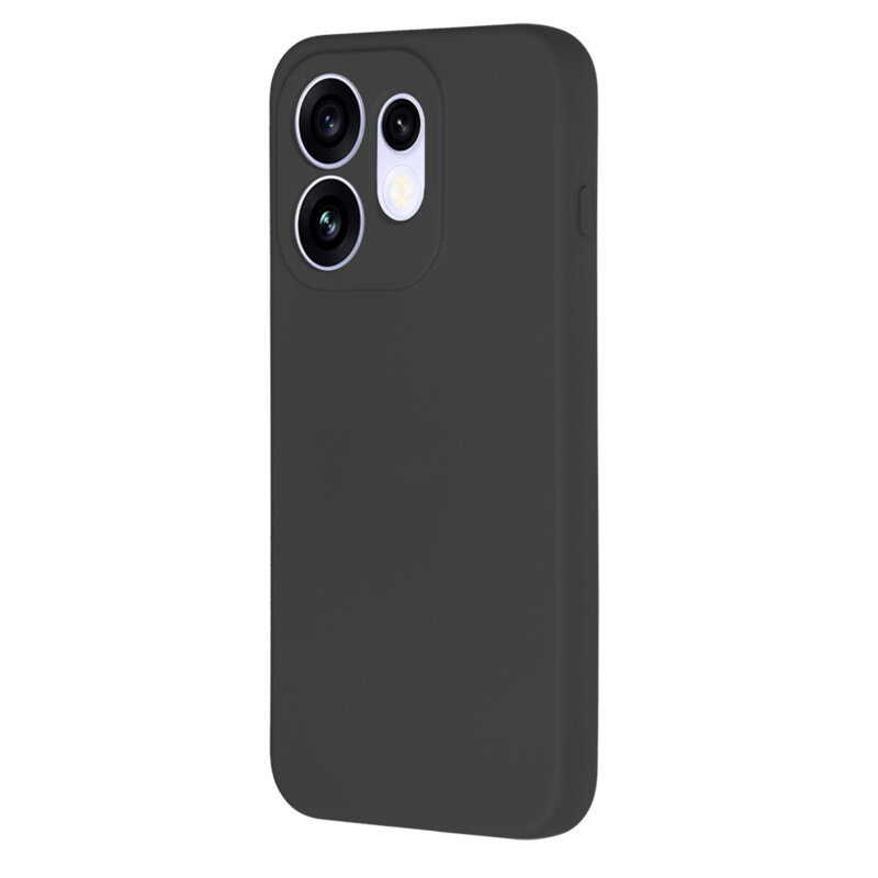 Husa silicon Oppo Reno16 Techsuit SoftFlex, negru