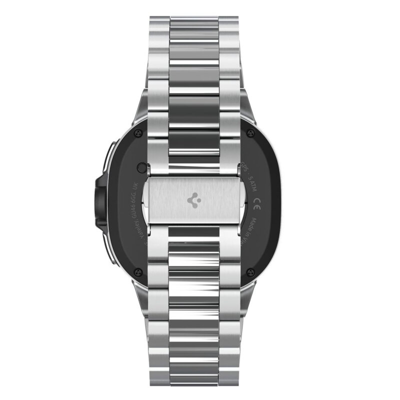Curea Samsung Galaxy Watch9 40mm Spigen Modern Fit 316L, argintiu