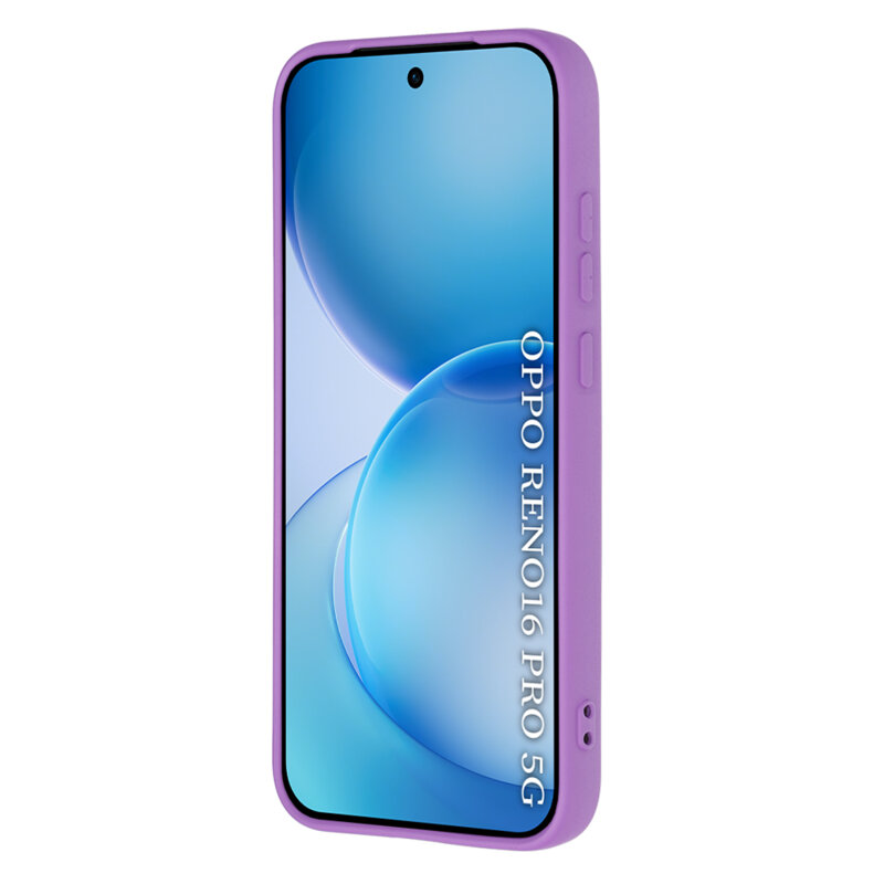 Husa silicon Oppo Reno16 Pro Techsuit SoftFlex, mov