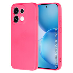 Husa silicon Oppo Reno16 Pro Techsuit SoftFlex, fucsia