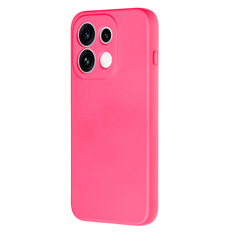 Husa silicon Oppo Reno16 Pro Techsuit SoftFlex, fucsia