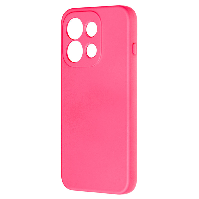 Husa silicon Oppo Reno16 Pro Techsuit SoftFlex, fucsia