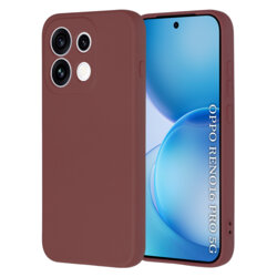 Husa silicon Oppo Reno16 Pro Techsuit SoftFlex, bordo