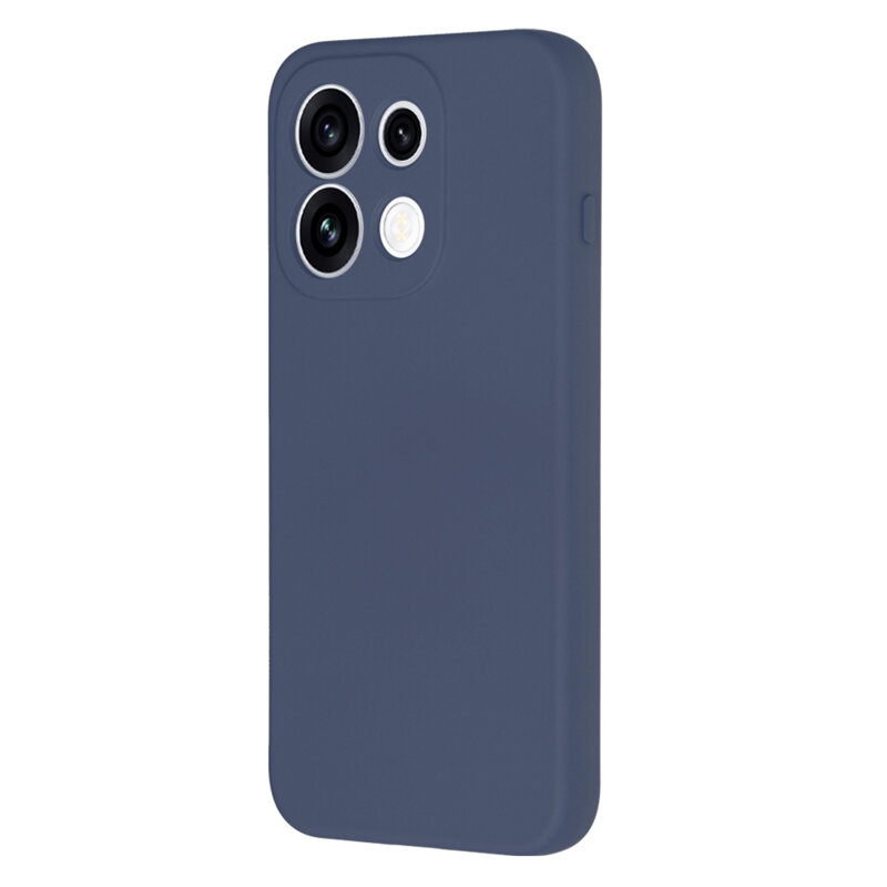Husa silicon Oppo Reno16 Pro Techsuit SoftFlex, bleumarin