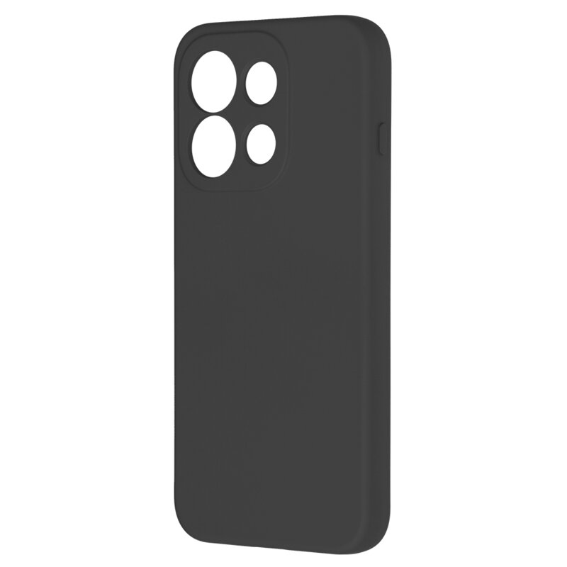 Husa silicon Oppo Reno16 Pro Techsuit SoftFlex, negru