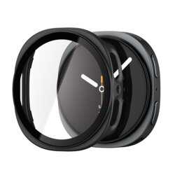 Husa + folie Samsung Galaxy Watch9 44mm Spigen Thin Fit 360, negru