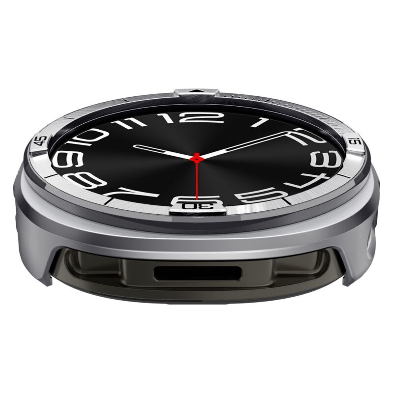 Rama protectie, bezel Samsung Galaxy Watch9 44mm Spigen, argintiu