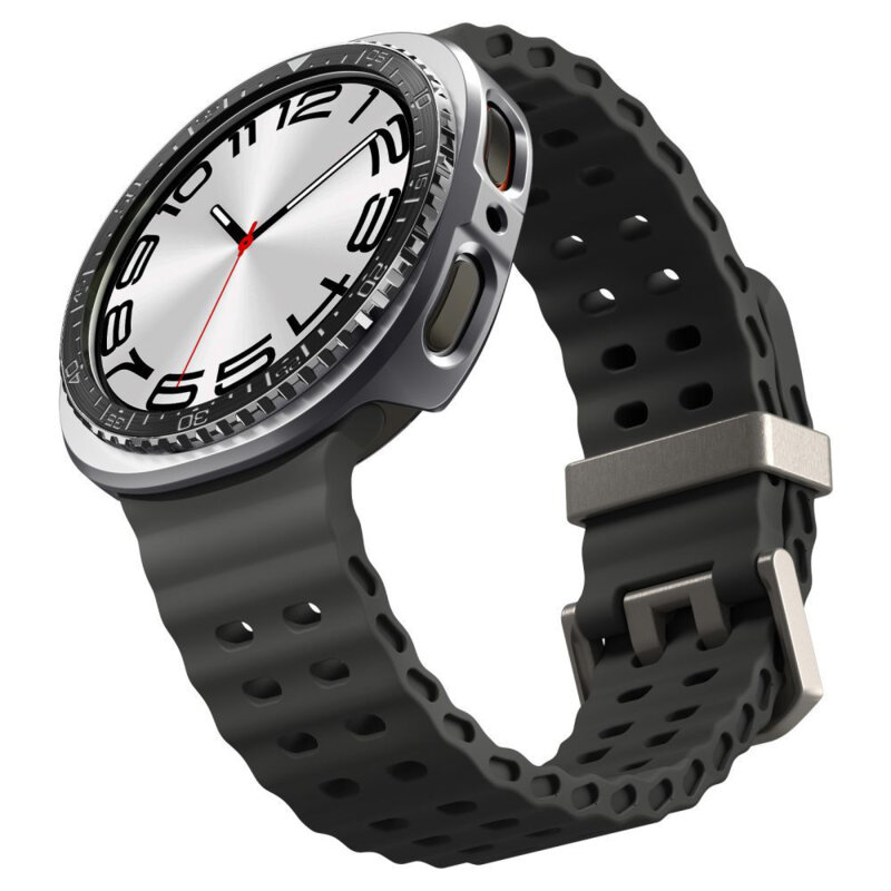 Rama protectie, bezel Samsung Galaxy Watch9 44mm Spigen, negru