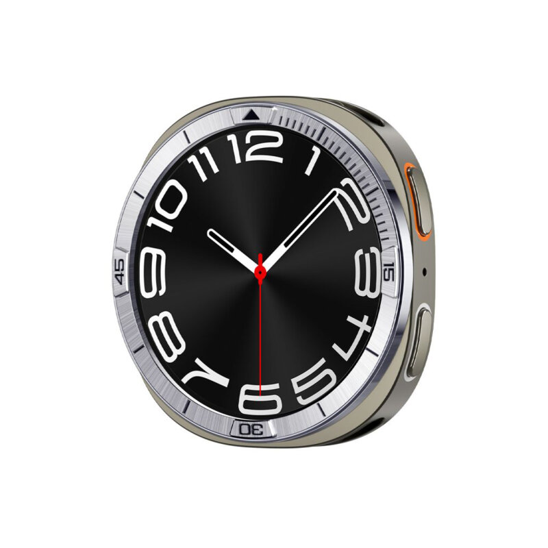 Rama protectie, bezel Samsung Galaxy Watch9 44mm Spigen, argintiu