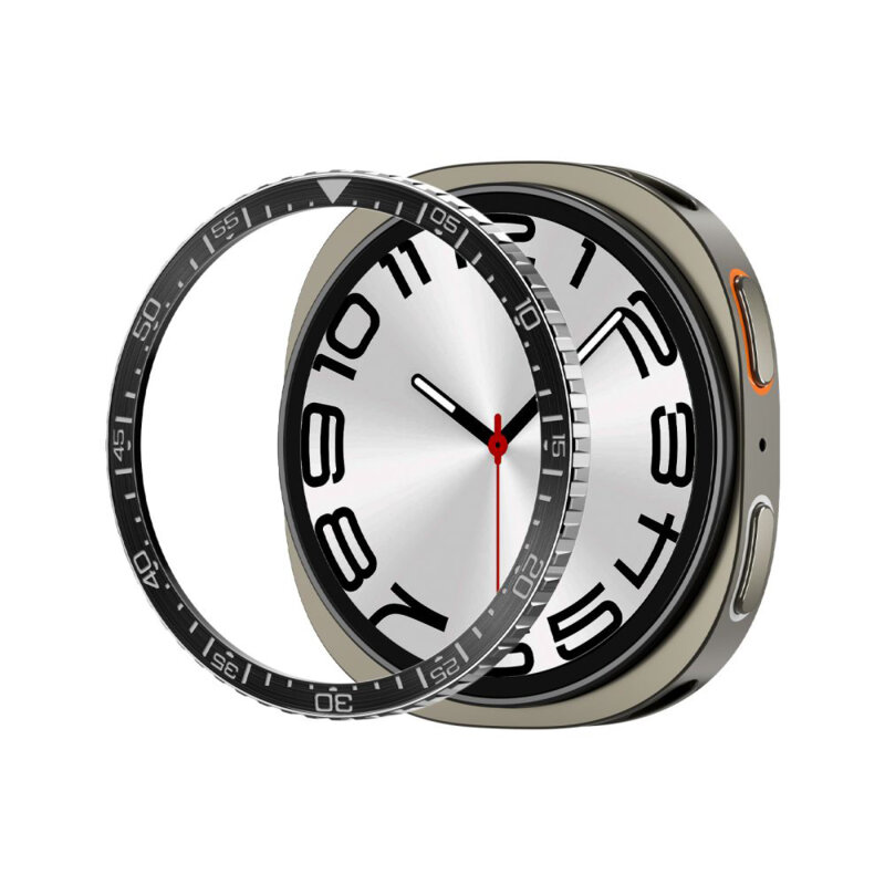 Rama protectie, bezel Samsung Galaxy Watch9 44mm Spigen, negru