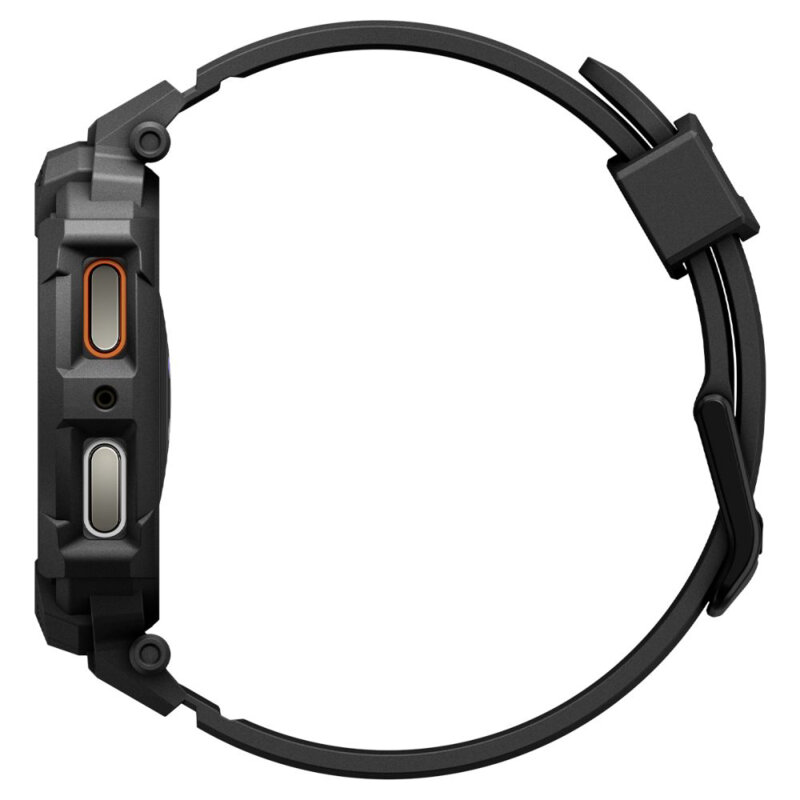 [Pachet husa + curea] Samsung Galaxy Watch9 44mm Spigen Rugged Armor Pro, negru