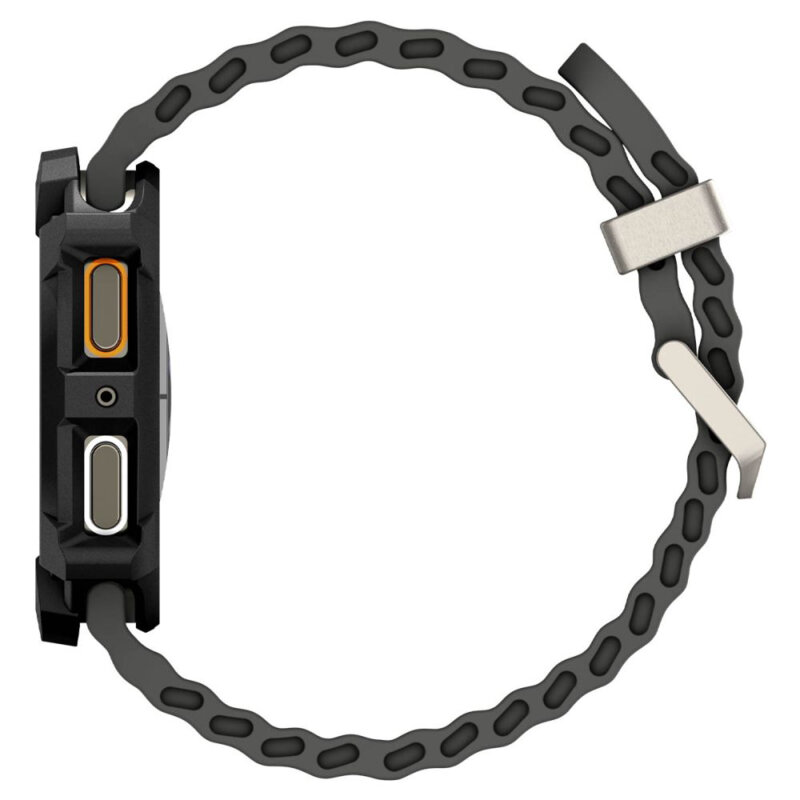 Husa Samsung Galaxy Watch9 40mm Spigen Rugged Armor, negru