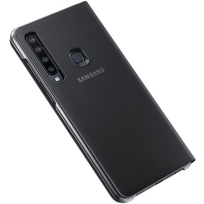 Husa Originala Samsung Galaxy A9 2018 Flip Wallet Black