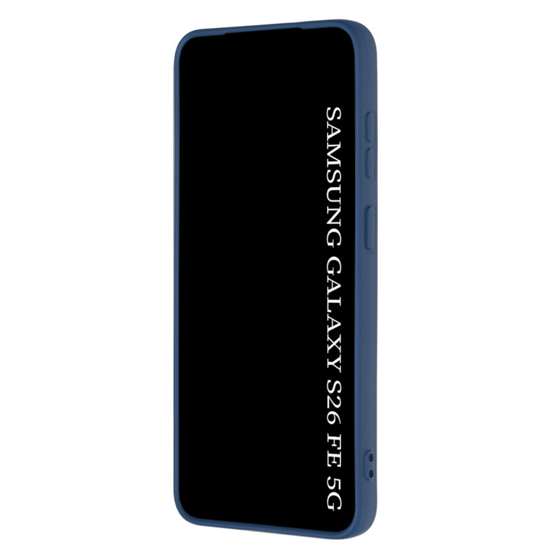Husa silicon Samsung Galaxy S26 FE Techsuit SoftFlex, bleumarin