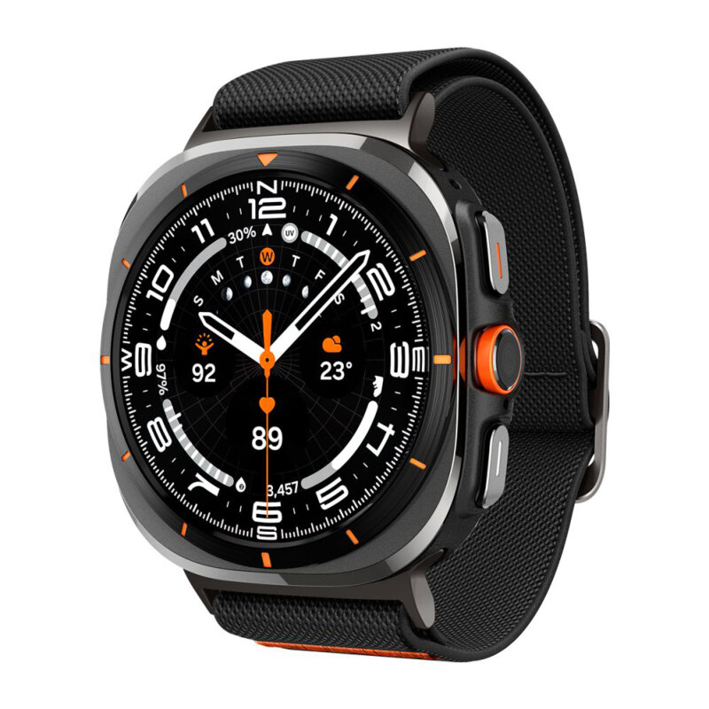 Curea Samsung Galaxy Watch Ultra 2 Spigen Fit Lite, negru