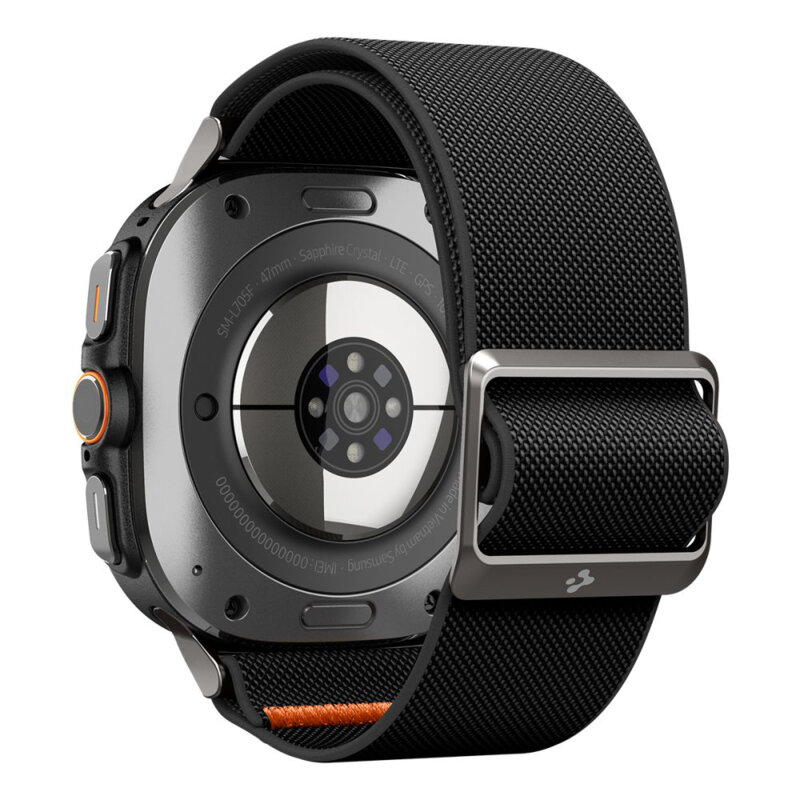 Curea Samsung Galaxy Watch Ultra 2 Spigen Fit Lite, negru