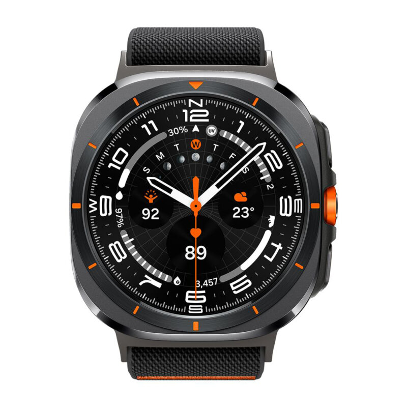 Curea Samsung Galaxy Watch Ultra 2 Spigen Fit Lite, negru