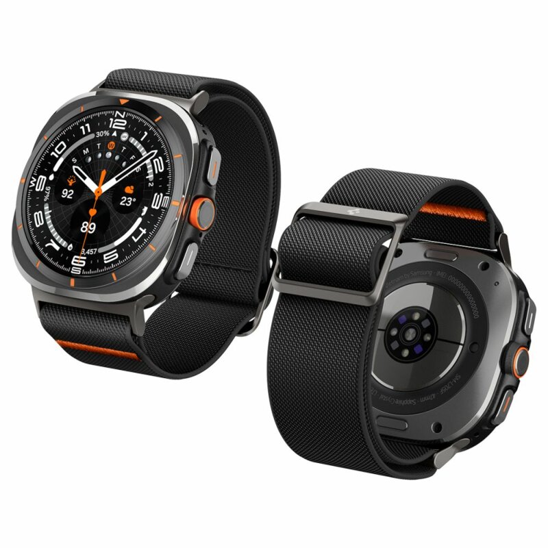 Curea Samsung Galaxy Watch Ultra 2 Spigen Fit Lite, negru
