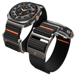 Curea Samsung Galaxy Watch Ultra 2 Spigen DuraPro Flex, negru