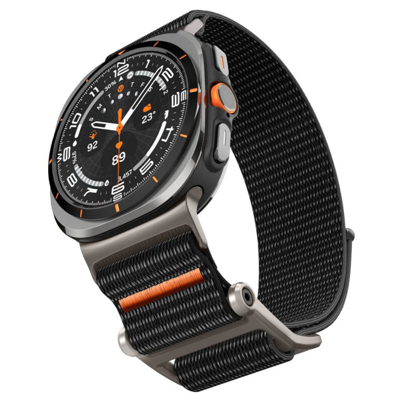 Curea Samsung Galaxy Watch Ultra 2 Spigen DuraPro Flex, negru