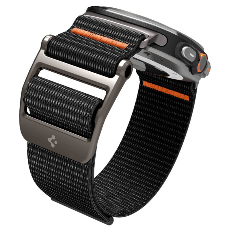 Curea Samsung Galaxy Watch Ultra 2 Spigen DuraPro Flex, negru