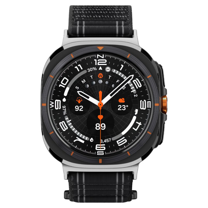 Curea Samsung Galaxy Watch Ultra 2 Spigen WBF0, negru