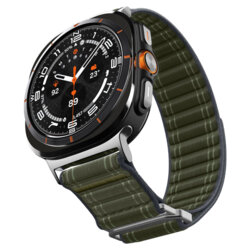Curea Samsung Galaxy Watch Ultra 2 Spigen WBF0, verde