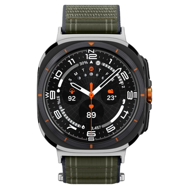 Curea Samsung Galaxy Watch Ultra 2 Spigen WBF0, verde