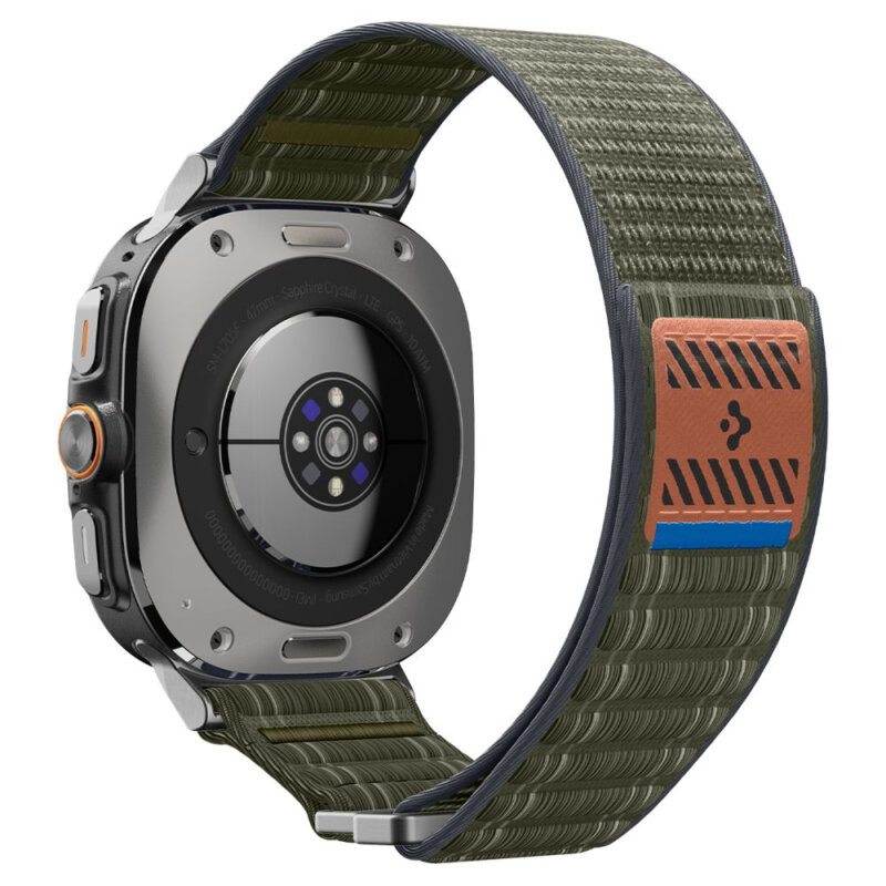 Curea Samsung Galaxy Watch Ultra 2 Spigen WBF0, verde