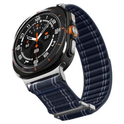 Curea Samsung Galaxy Watch Ultra 2 Spigen WBF0, bleumarin
