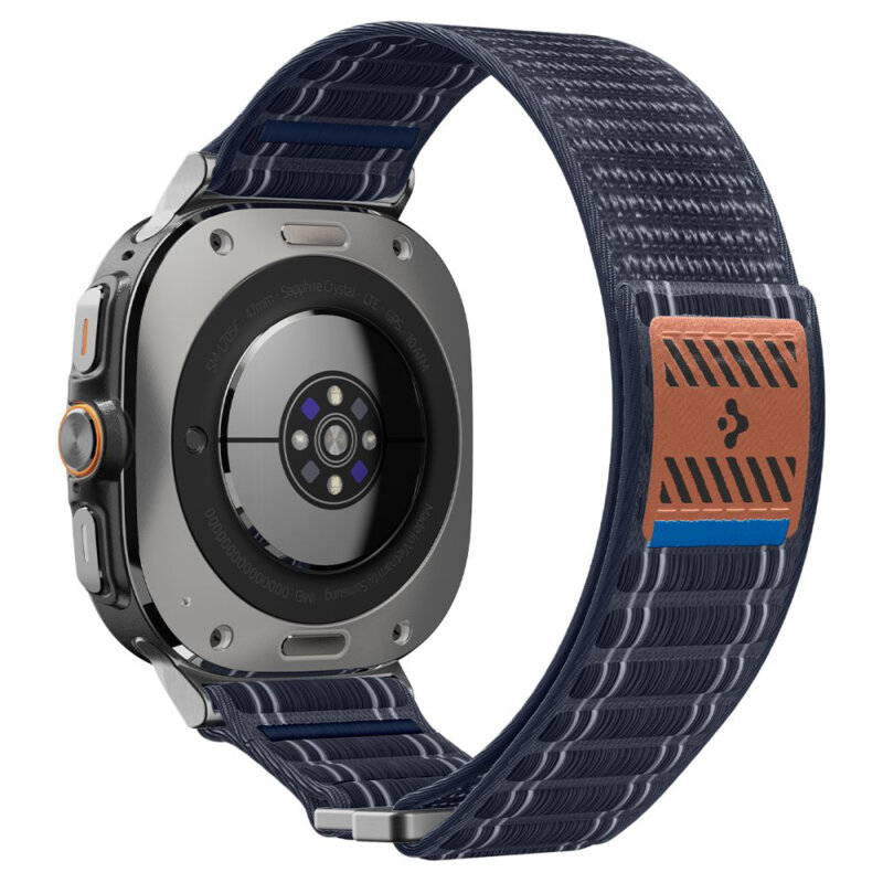 Curea Samsung Galaxy Watch Ultra 2 Spigen WBF0, bleumarin