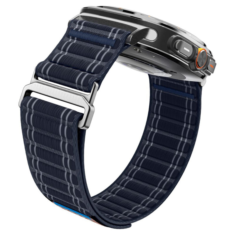 Curea Samsung Galaxy Watch Ultra 2 Spigen WBF0, bleumarin