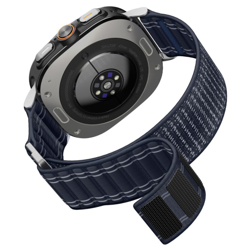 Curea Samsung Galaxy Watch Ultra 2 Spigen WBF0, bleumarin