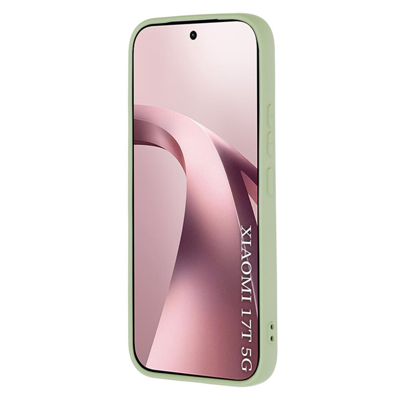 Husa silicon Xiaomi 17T Techsuit SoftFlex, verde deschis