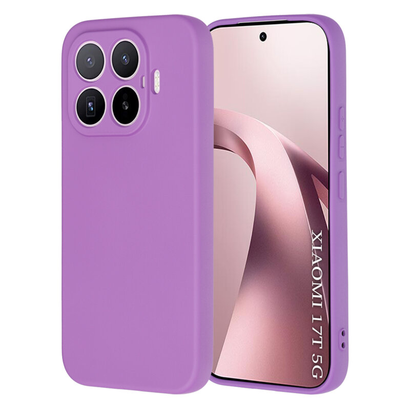 Husa silicon Xiaomi 17T Techsuit SoftFlex, mov