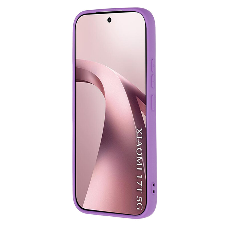 Husa silicon Xiaomi 17T Techsuit SoftFlex, mov