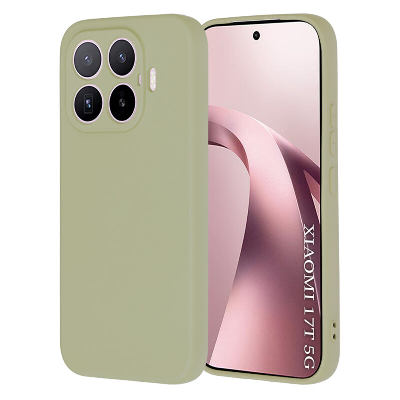 Husa silicon Xiaomi 17T Techsuit SoftFlex, verde