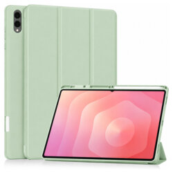 Husa Samsung Galaxy Tab S11 Ultra Techsuit Flex Trifold Pen, verde deschis