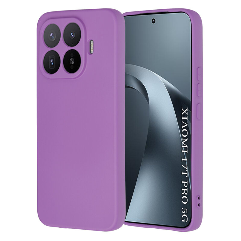 Husa silicon Xiaomi 17T Pro Techsuit SoftFlex, mov
