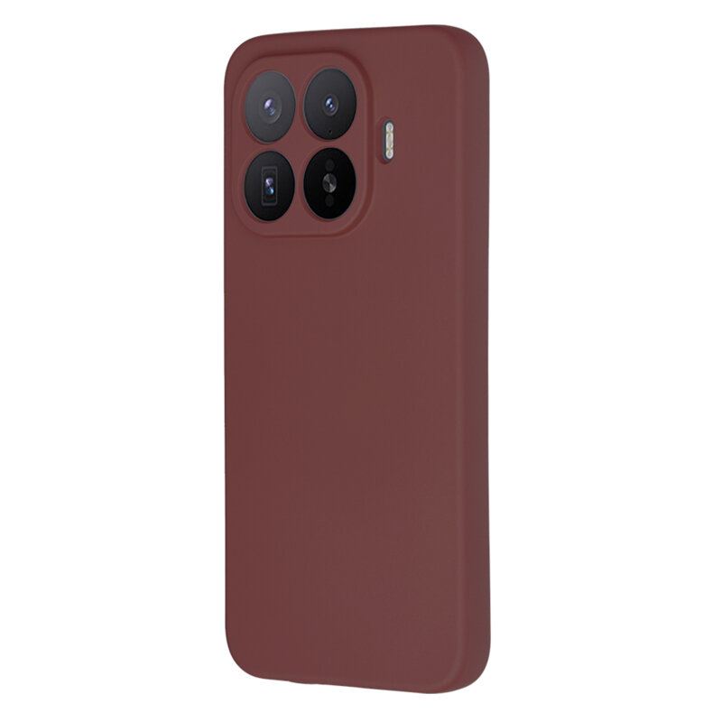 Husa silicon Xiaomi 17T Pro Techsuit SoftFlex, bordo