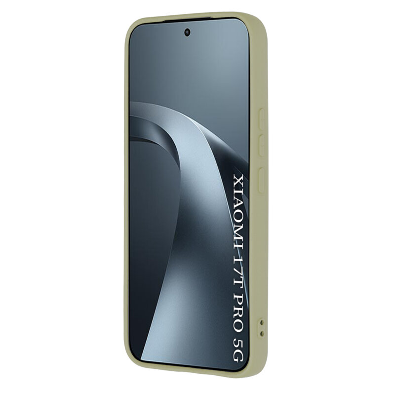 Husa silicon Xiaomi 17T Pro Techsuit SoftFlex, verde